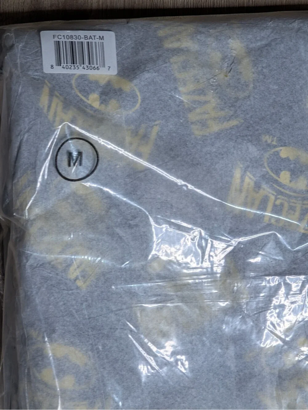 FaZe Clan x Batman DC Comics Mens Lounge Pajama Set Black Yellow